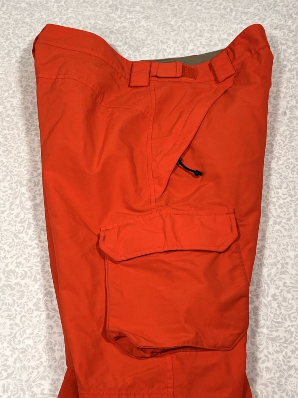 Men’s Medium Ski Pants The North Face HyVent Orange Snowboarding - Picture 2 of 16
